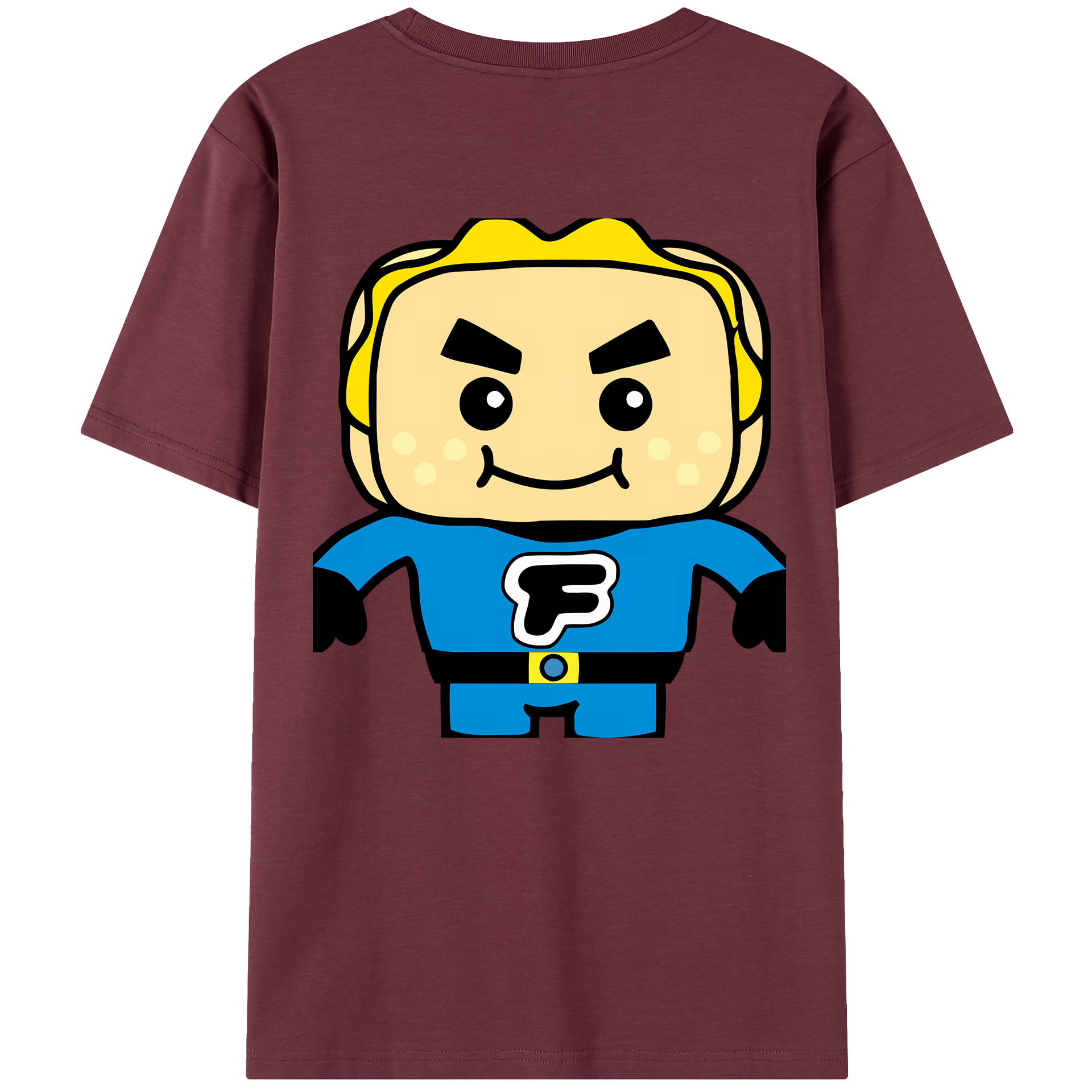 アンパンマン Anpanman 綿100％半袖Tシャツ（背面プリント）